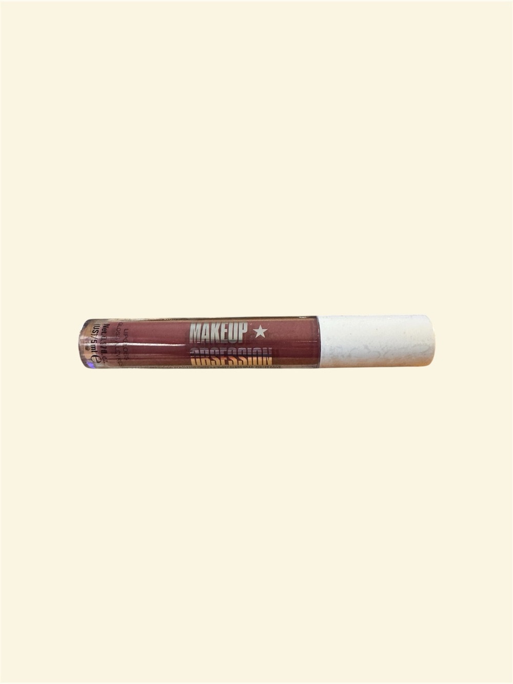 NEW Makeup Obsession Lip Gloss Everlasting Nude Mauve High Shine Gloss